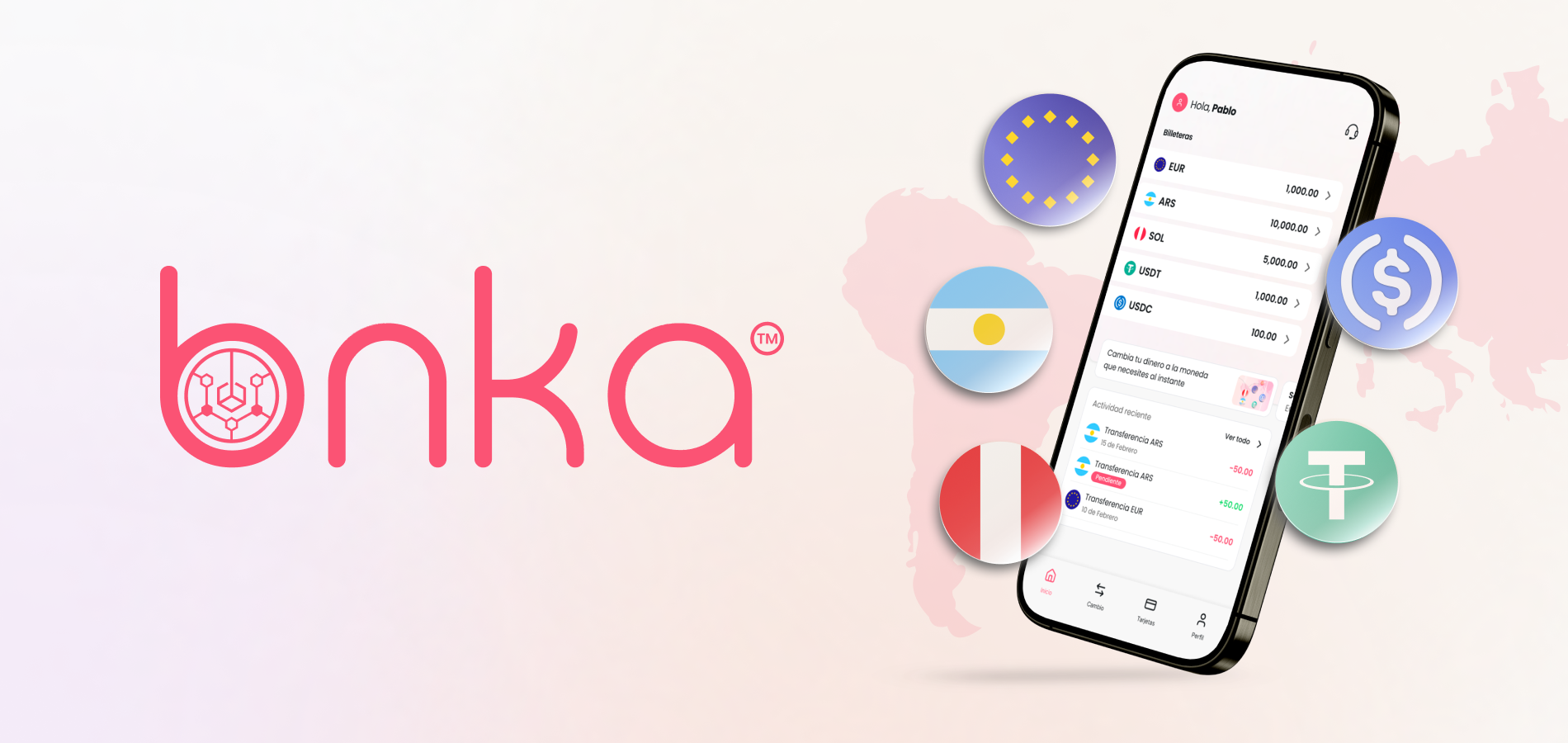 BNKA | The Multi-Currency Wallet for Migrants in Europe
